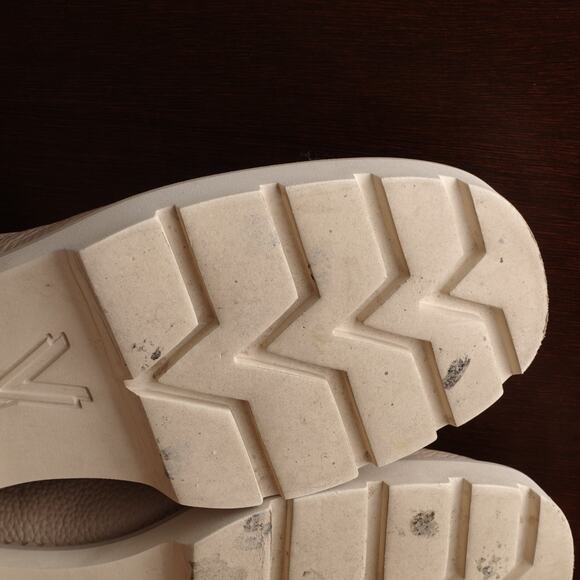 Vionic Mules WMS SZ 9 Beige Fairfax Leather Slip On Comfort Shoes Clog Lug Sole - Picture 11 of 13